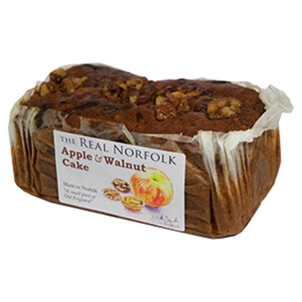 REAL NORFOLK SHIRE - APPLE & WALNUT CAKE